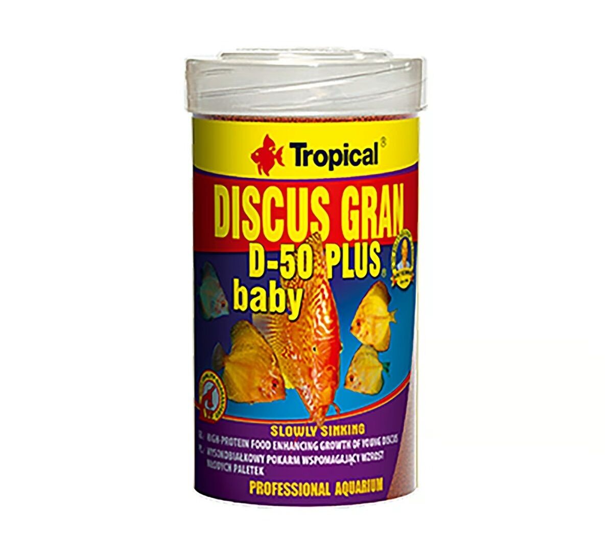 TROPİCAL DISCUS GRAN D-50 PLUS BABY 250 ML 130 GR