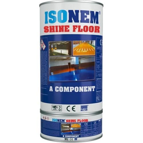 ISONEM SHINE FLOOR A+B KOMP. 4.5KG ( ZEMİN BOYASI ) BEYAZ