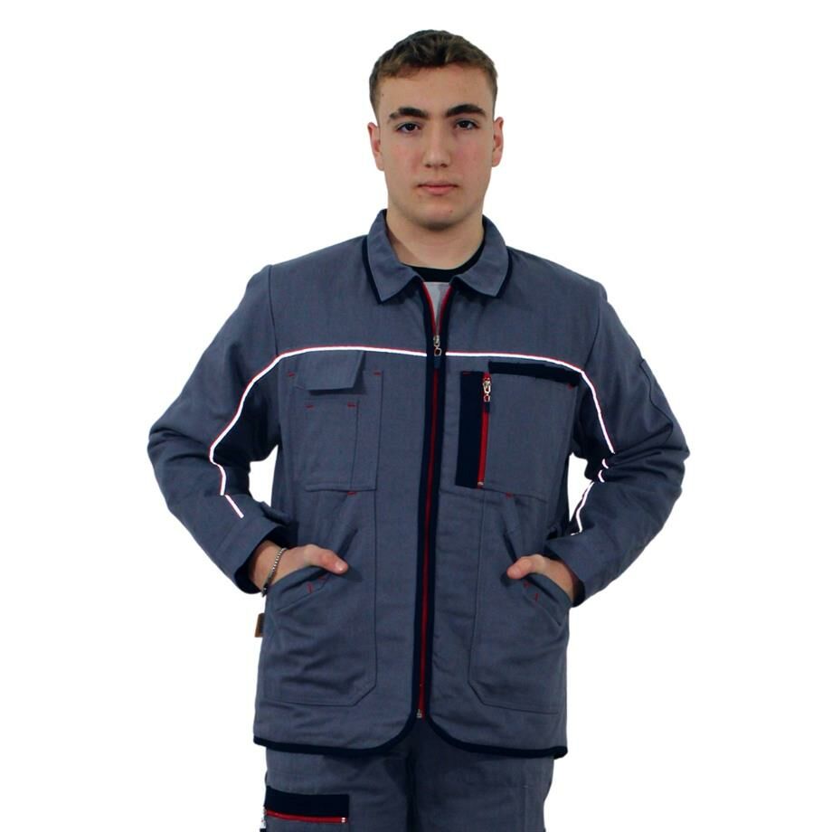 Persmont GM04K Unisex Fermuarlı Gabardin Kışlık Mont