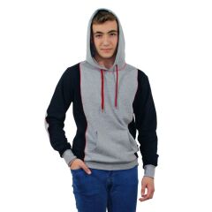 Persmont İKS01K Unisex İki İplik Robalı Kapüşonlu Sweat