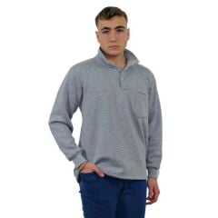 Persmont ÜPS04K Unisex Üç İplik Polo Yaka Sweat