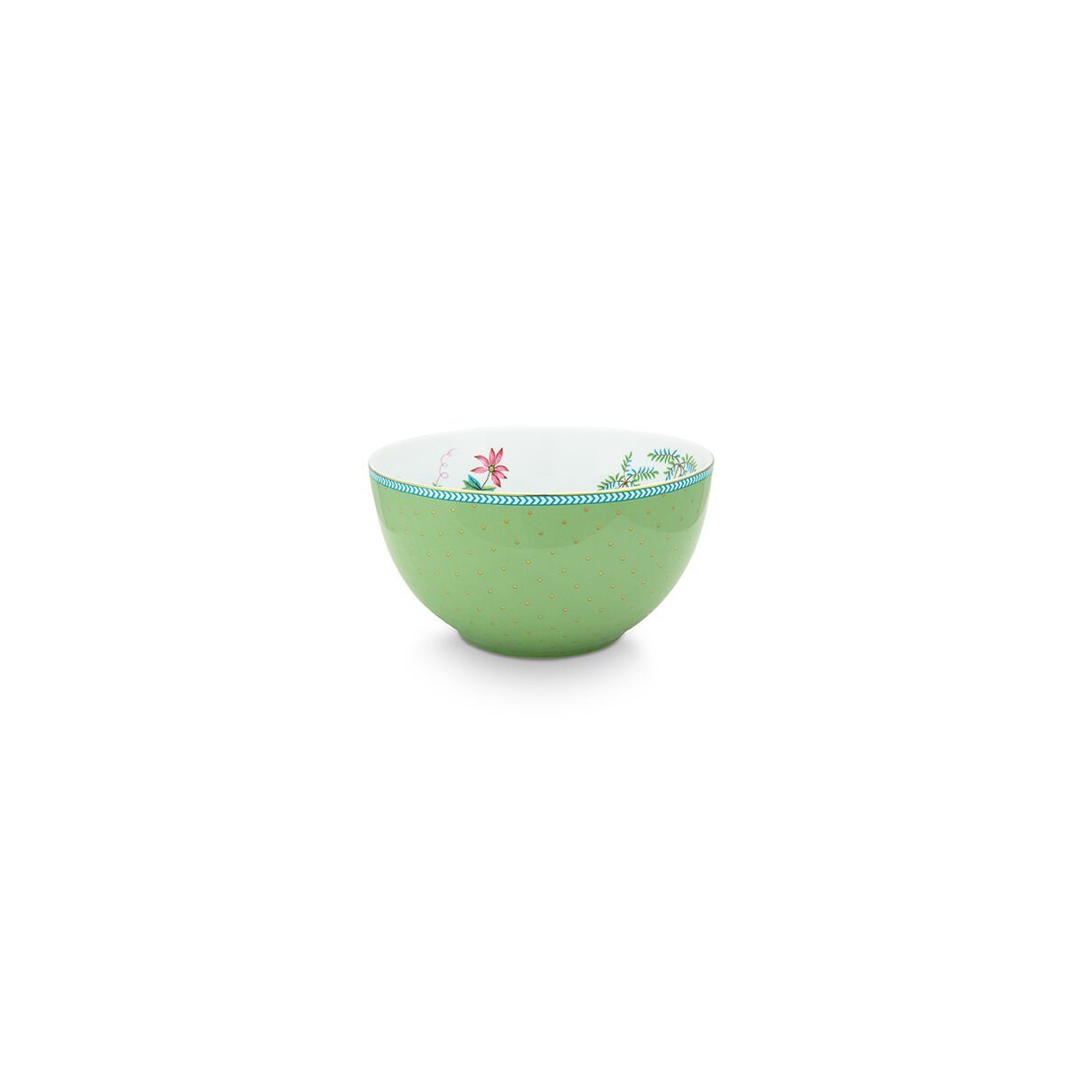 Yeşil Porselen Kase 15 cm Jolie Collection by Pip Studio
