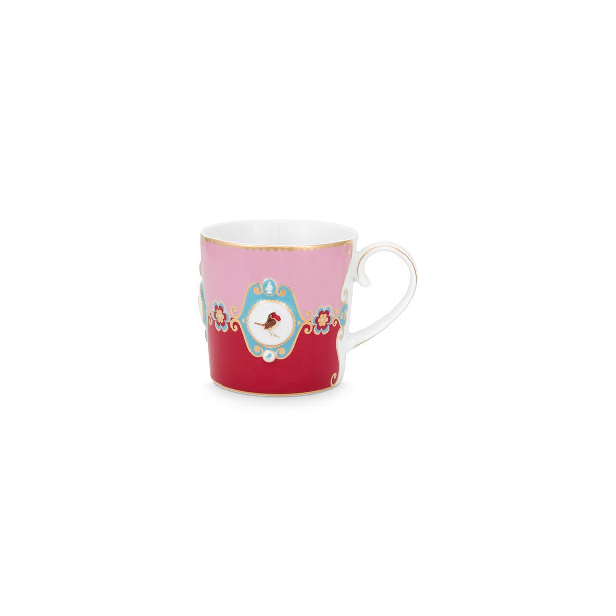 Kırmızı Pembe Porselen Kupa 150 ml Love Birds Collection by Pip Studio(Kopya)(Kopya)(Kopya)