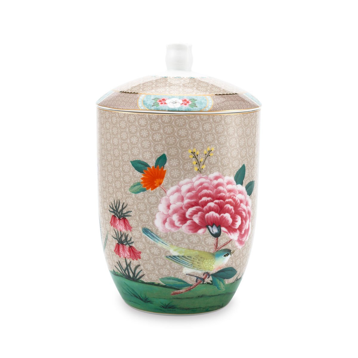 Haki Porselen Küp 1500 ml Blushing Birds Collection by Pip Studio