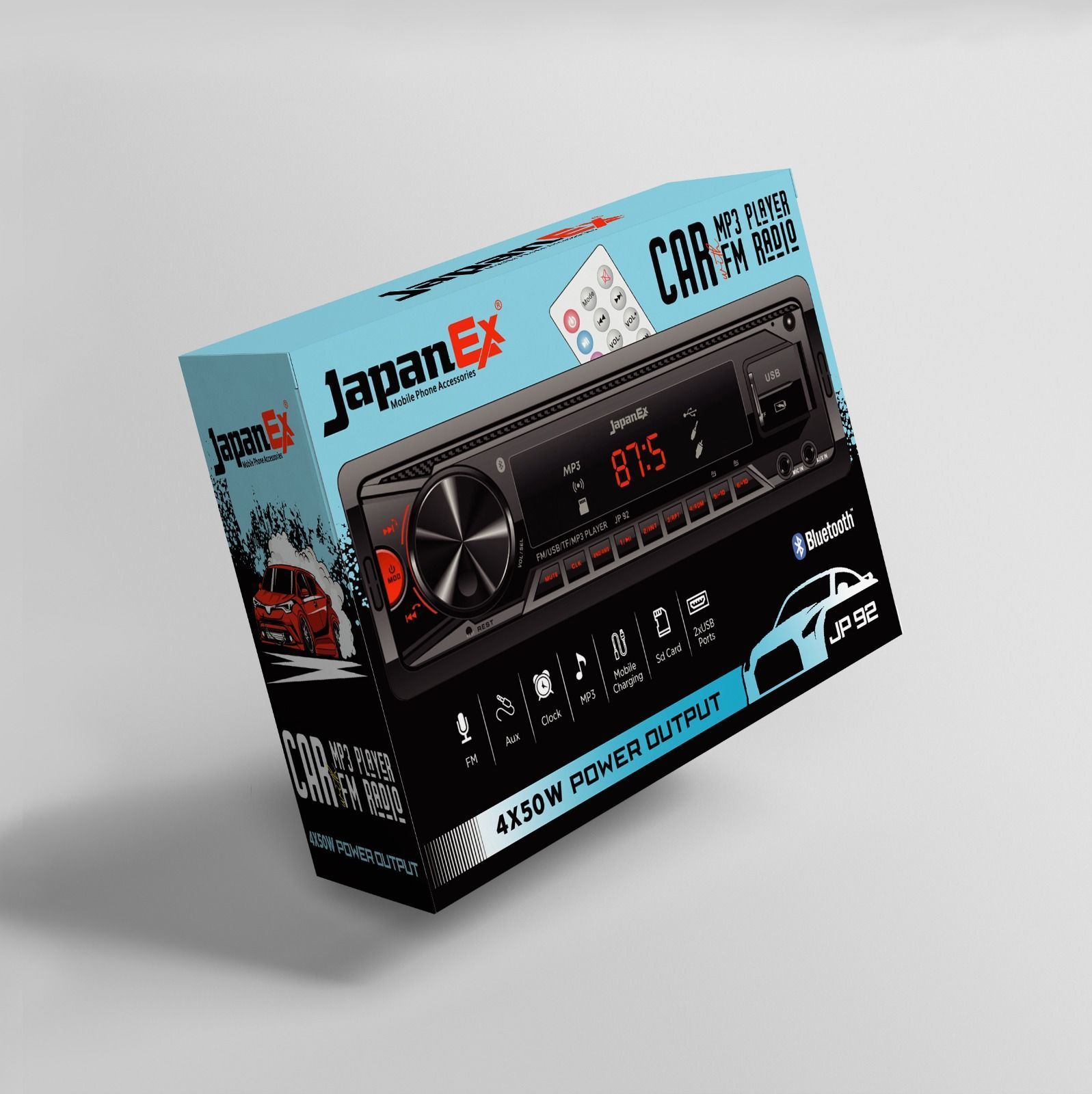 JAPANEX ÇİFT USB OTO TEYP JP92