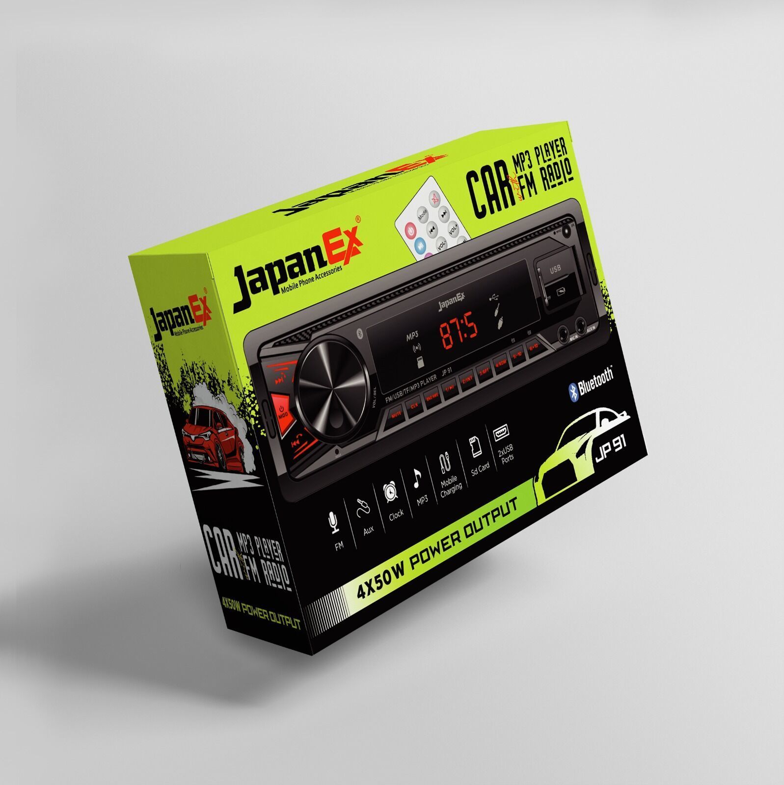 JAPANEX ÇİFT USB OTO TEYP JP91
