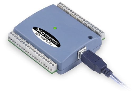 MCC USB-Plus Series: USB-1208FS-Plus Multifunction USB DAQ Devices