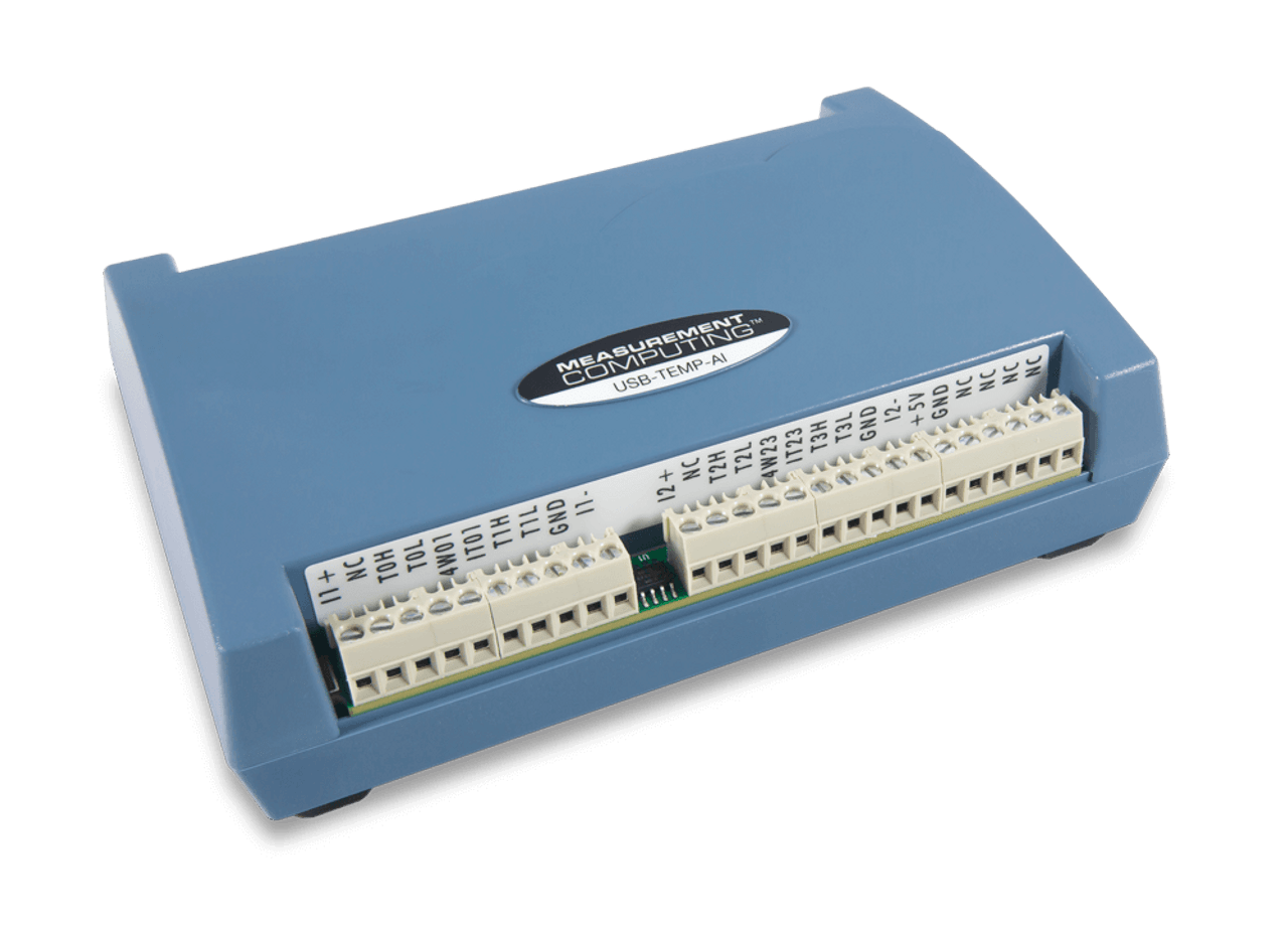 MCC USB-TEMP Series: MCC USB-TEMP-AI Temperature and Voltage Measurement USB DAQ Devices