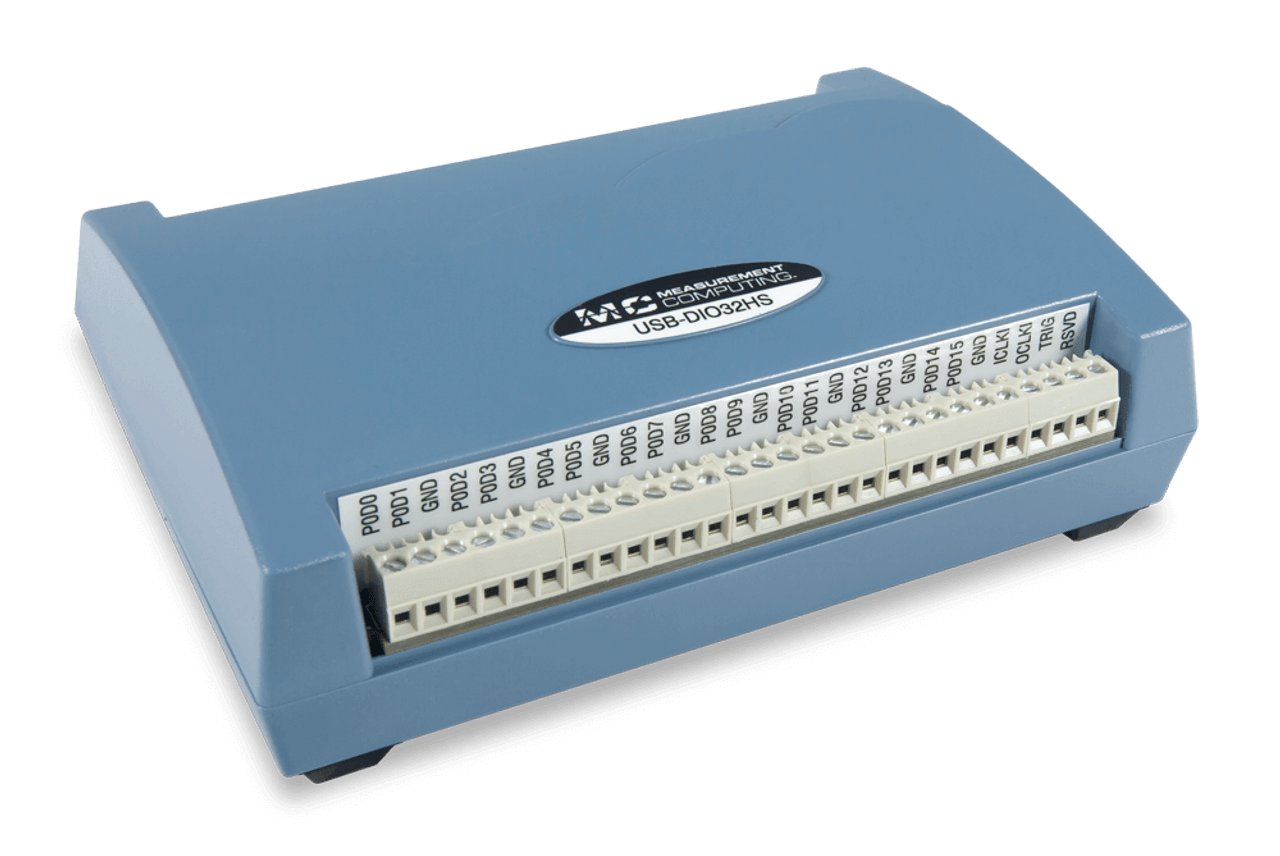 MCC USB-DIO32HS: 32 Channel High-Speed Digital I/O USB Device