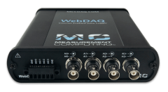 MCC WebDAQ 504: Internet Enabled Vibration-Acoustic Data Logger