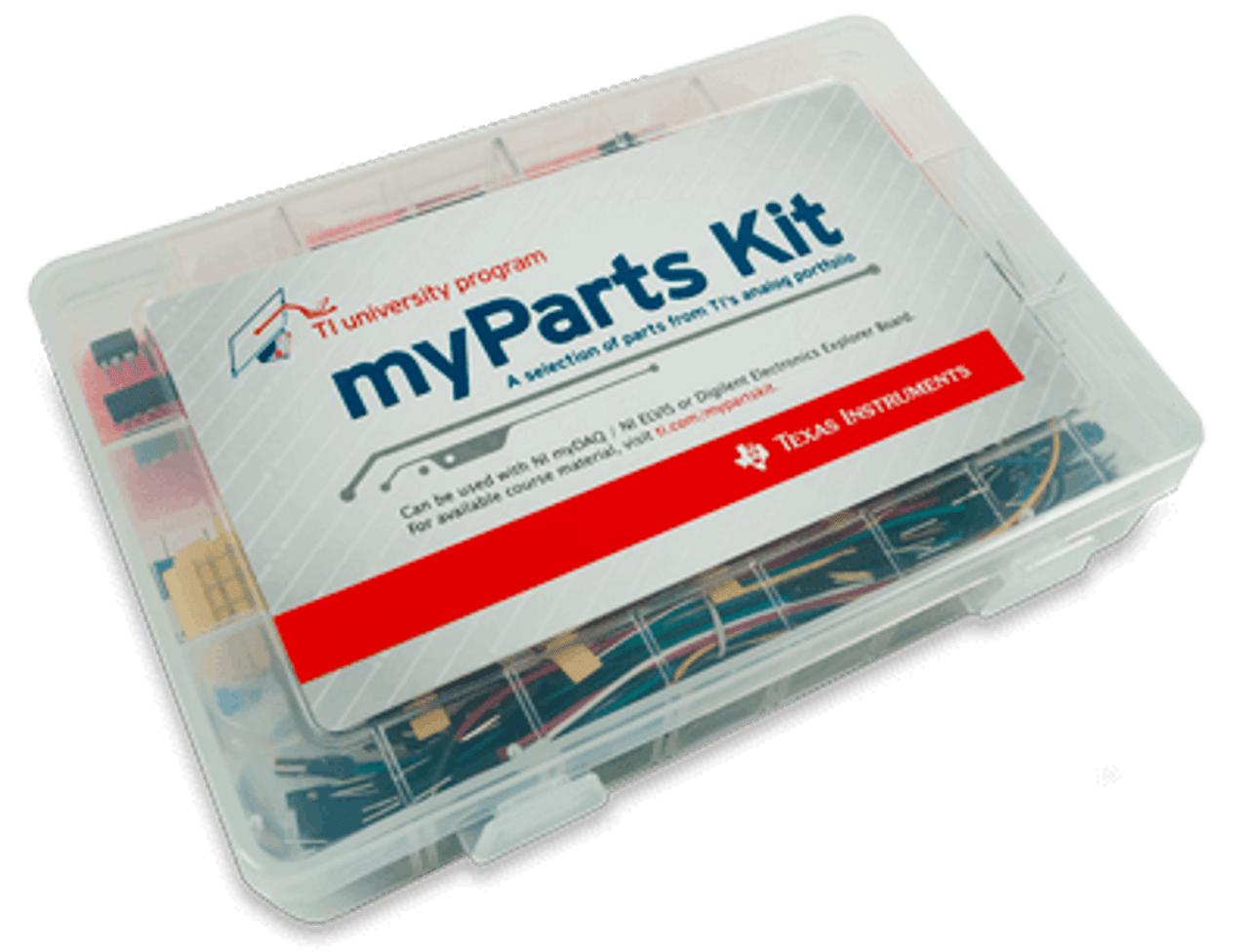 myParts Kit from Texas Instruments: Companion Parts Kit for NI myDAQ