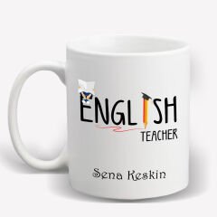 English Teacher Öğretmene Özel Kupa Bardak