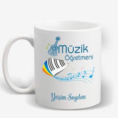 Müzik Öğretmeni Kupa Bardak