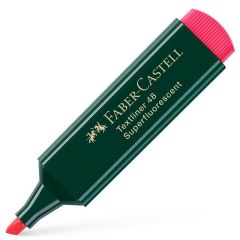 Faber-Castell 1548 Fosforlu Kalem Kırmızı