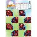 Keskin Color Spider Man 3'lü Ders Programlı Etiket