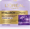 L'Oréal Paris Hyaluron Uzmanı Cilt Dolgunlaştıran Nemlendirici Gündüz Kremi Gkf 20