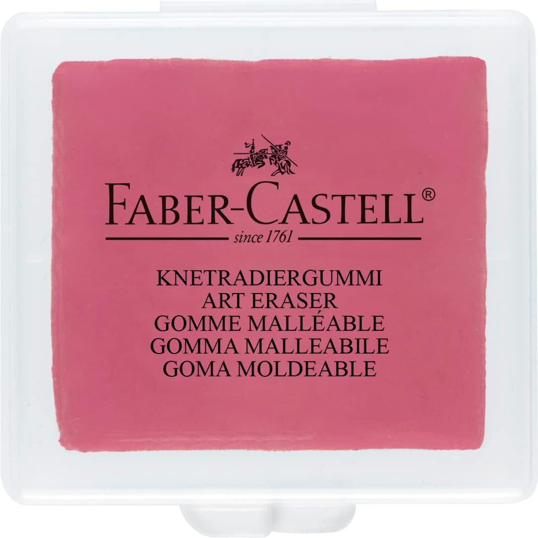 Faber-Castell Plastik Kutulu Renkli Hamur Silgi