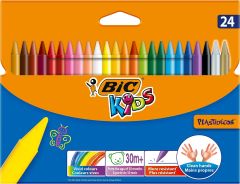 Bic Kids Elleri Kirletmeyen Pastel Boya 24'lü