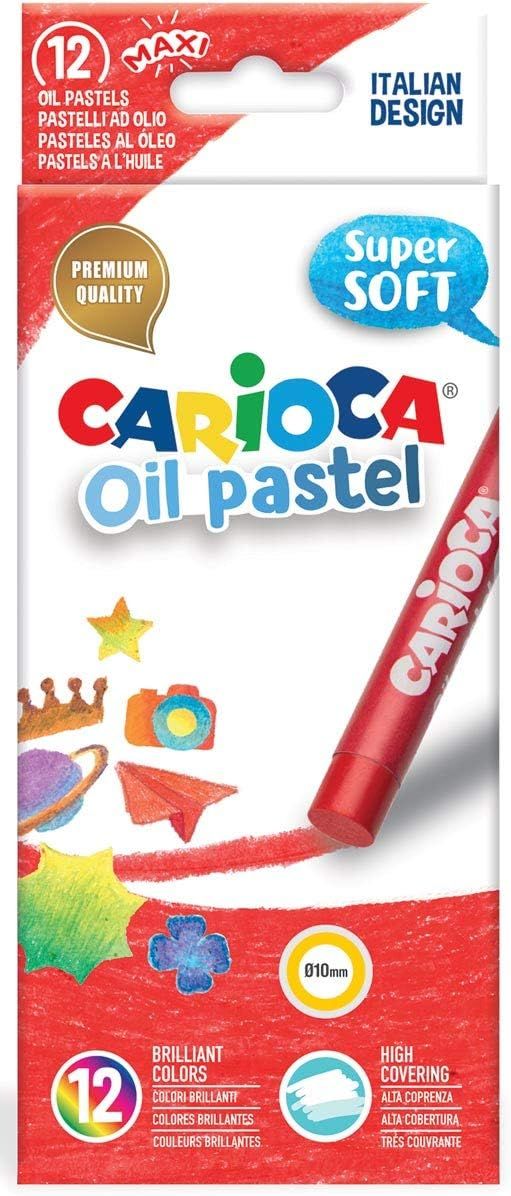 Carioca Yağlı Pastel Boya Kalemi 12'li