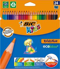 Bic Kids Evolution Kuru Boya Kalemi 24'lü