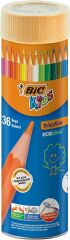 Bic Evolution Metal Tüp Kuru Boya Kalemi 36'lı