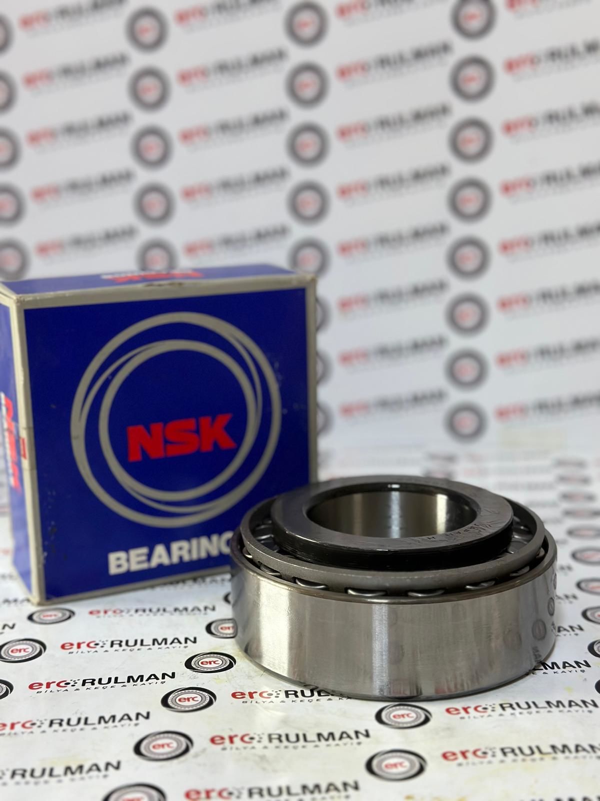 NSK 55KW02 ---- MASURALI BİLYA ---- MITSUBISHI FH 215 ÖN TEKER BİLYASI ----TR111104 ---- MH043063
