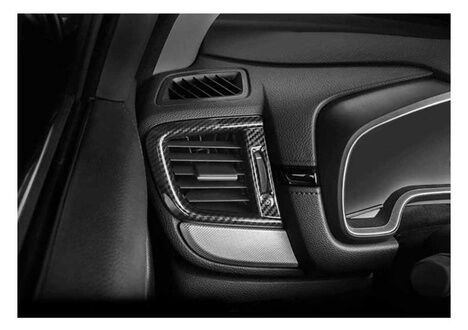 Honda CR-V 2017+ Karbon Menfez Kaplama 2 Parça
