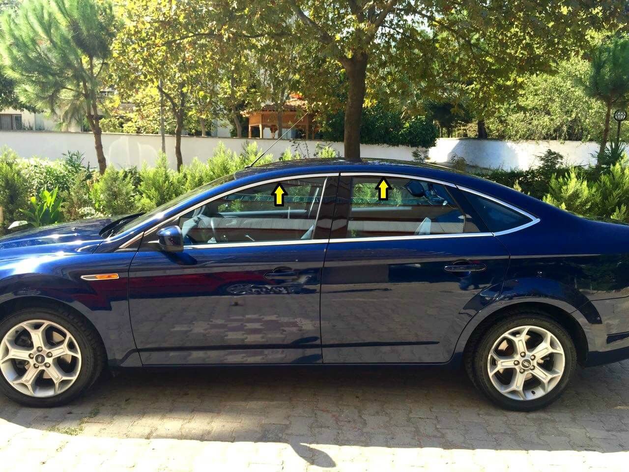 Ford Mondeo 2013 Üst Krom Cam Çıtası