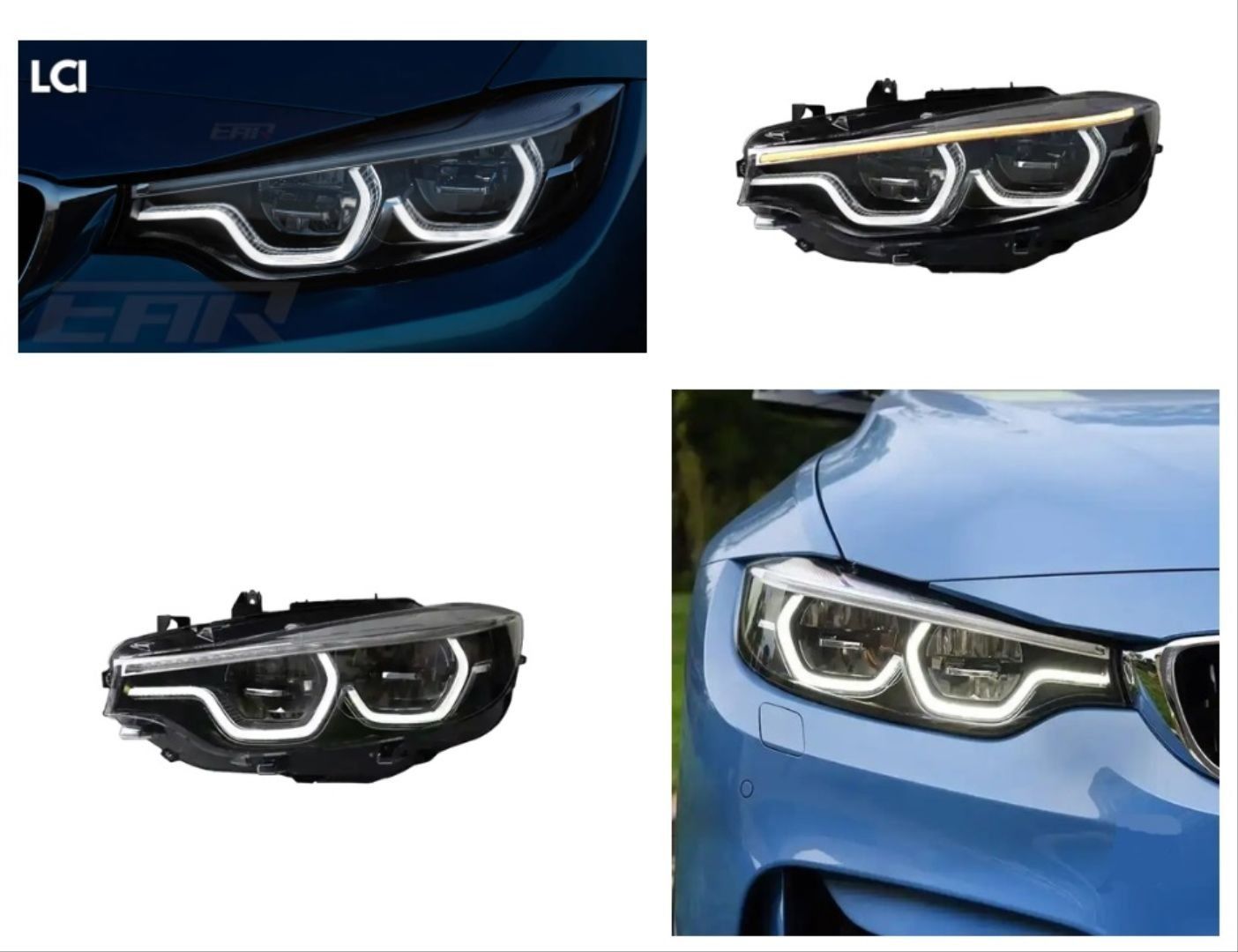 Bmw 4 Serisi F32 / F36 ( 2013-2015) Arası Uyumlu Makyajlı Led Far