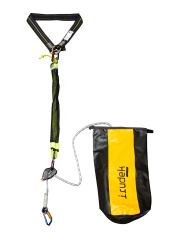 Irudek Rk1 Rescue Kit 50m Halatlı Haulerbiner 105cm + D4 + CTA01 Kurtarma Seti