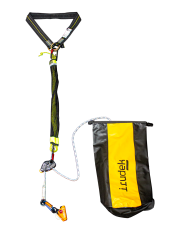 Irudek Rk3 Rescue Kit 50m Halatlı Haulerbiner 105cm + D4 + CTA01 Kurtarma Seti
