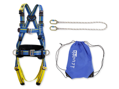 Irudek Teide Light L-XL Emniyet Kemeri ve Lanyard Seti