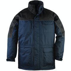 ERKEK  LACİVERT/SİYAH RIPSTOP PARKA   5RIPB