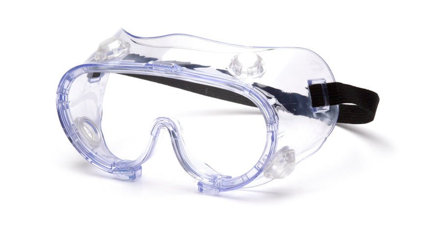 Pyramex GOGGLES-Chem Splash Thick Skirt Şeffaf (Clear)   Koruyucu Goggle Gözlük EG205