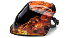 Pyramex Autodarkening welding helmet-manual 98x87mm-glossy black  Kaynak Başlığı EWHAM3030GB