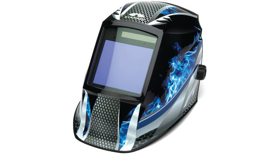 Pyramex Autodarkening welding helmet-manual 98x87mm-Fire Metal  Kaynak Başlığı EWHAM3030FM