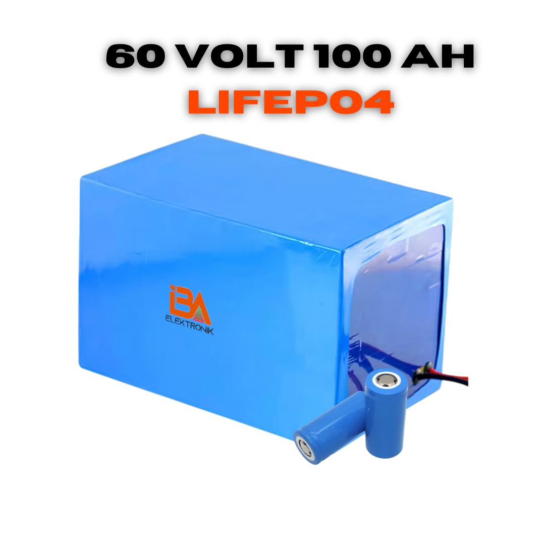 60 Volt 100 AH Lifepo4 Batarya