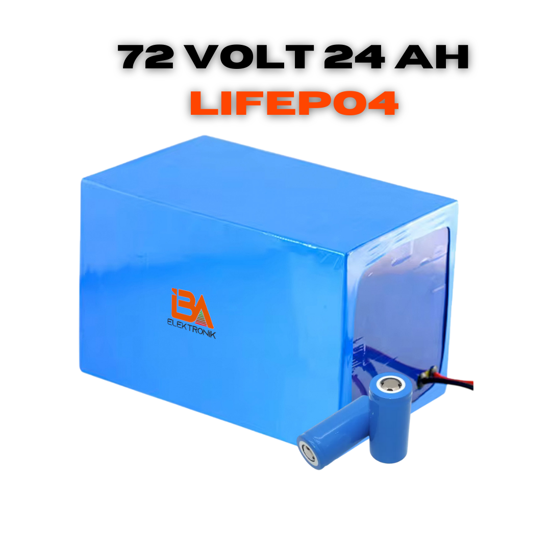 72 Volt 24 AH Lifepo4 Batarya