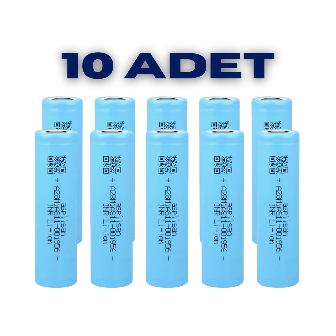 Aspilsan 2900 mAH Li-ion Şarjlı pil 10 Adet