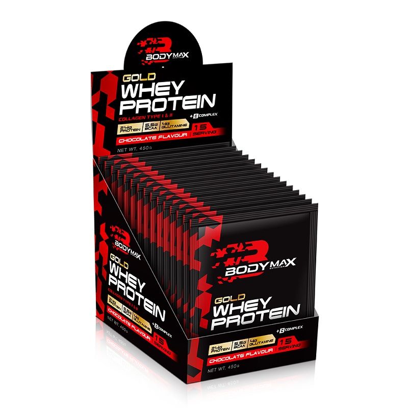 Bodymax Gold Whey Protein Tozu 30 Gr 15 Paket