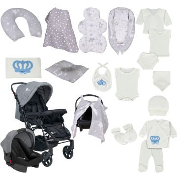 4baby Olympus Bebek Arabası & Puset & Hastahane Çıkışı & 7parça Tekstil Seti