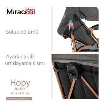 Rival Hopy Baston Bebek Arabası & Çanta