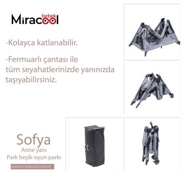 Miracool Sofya Anne Yanı Park Beşik