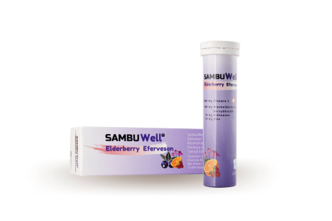 SambuWell Elderberry Efervesan Tablet, Bağışıklık sisteminizi güçlü tutmak için!