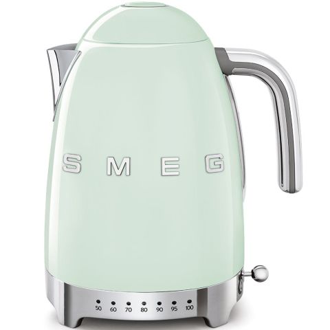 Smeg Pastel Yeşil Isı Ayarlı Kettle