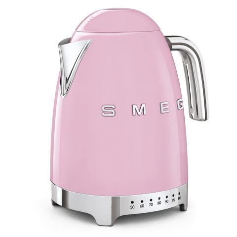 Smeg Pembe Isı Ayarlı Kettle