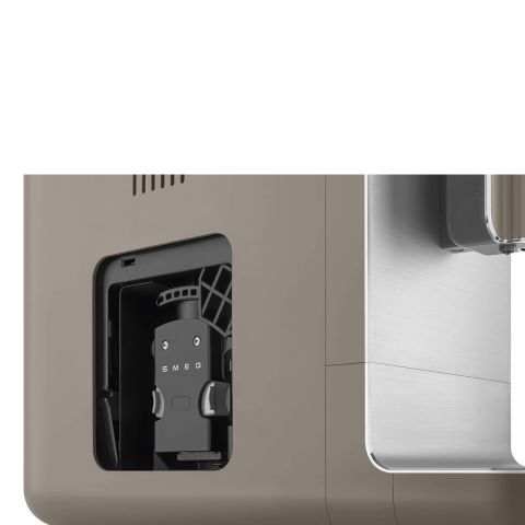 Smeg Mat Taupe Espresso Otomatik Kahve Makinesi