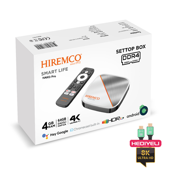 Hiremco Smart Life 4-64 Android Box