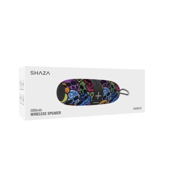 SHAZA Taşınabilir Bluetooth Hoparlör 8W*2 Ses Çıkışı Rengarenk