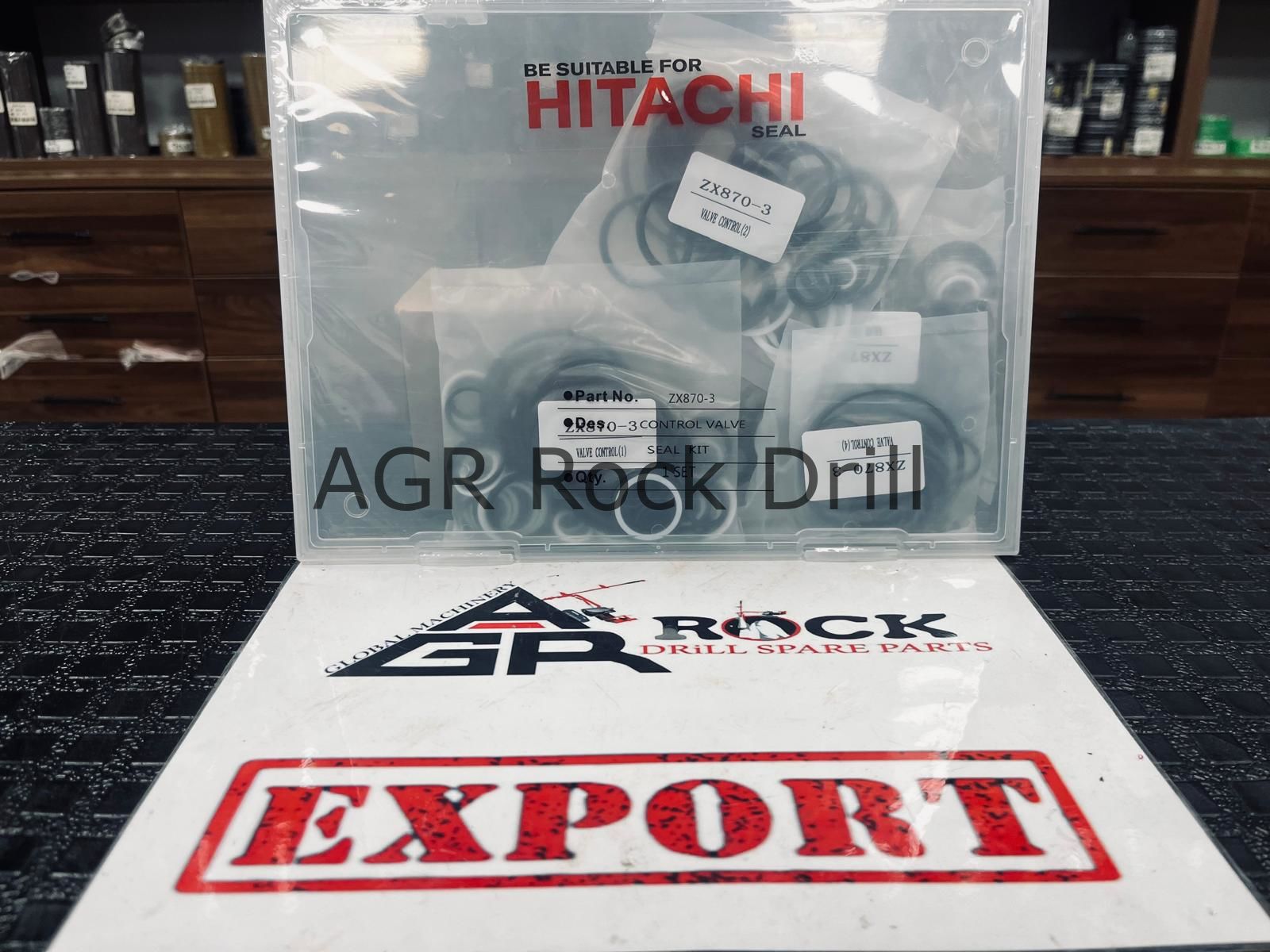 HITACHI ZX870-3 HYDRAULIC CONTROL VALVE - SEAL KIT